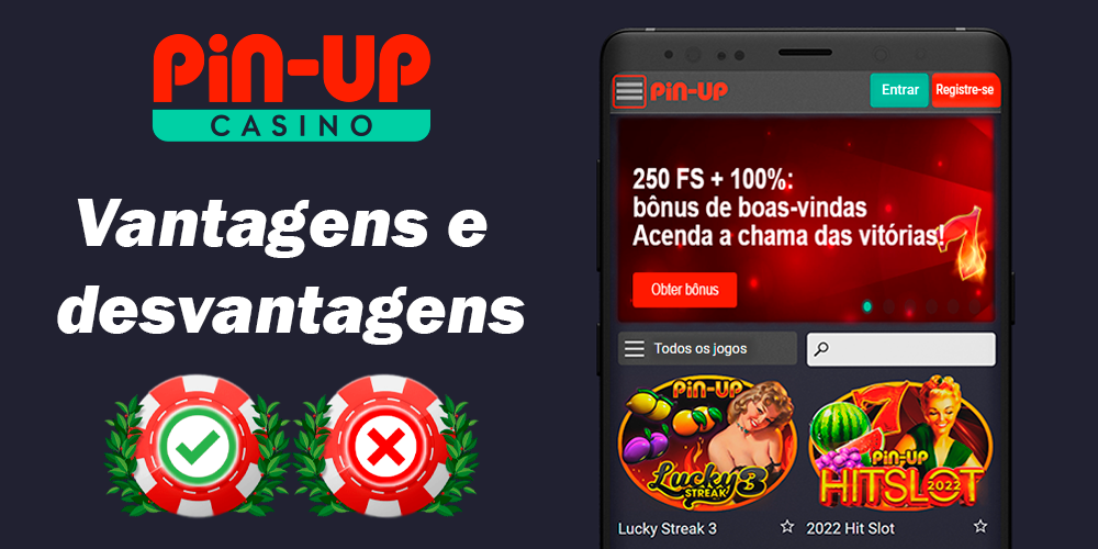 Os prós e contras do aplicativo Pin Up Casino em detalhes