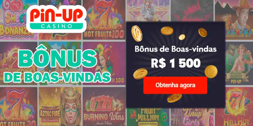 Bônus de boas-vindas da Pin Up